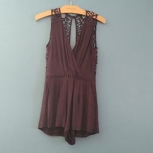 Romeo & Juliet Couture Detailed Romper